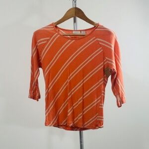 Pink and White Sweater